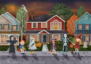 halloween street